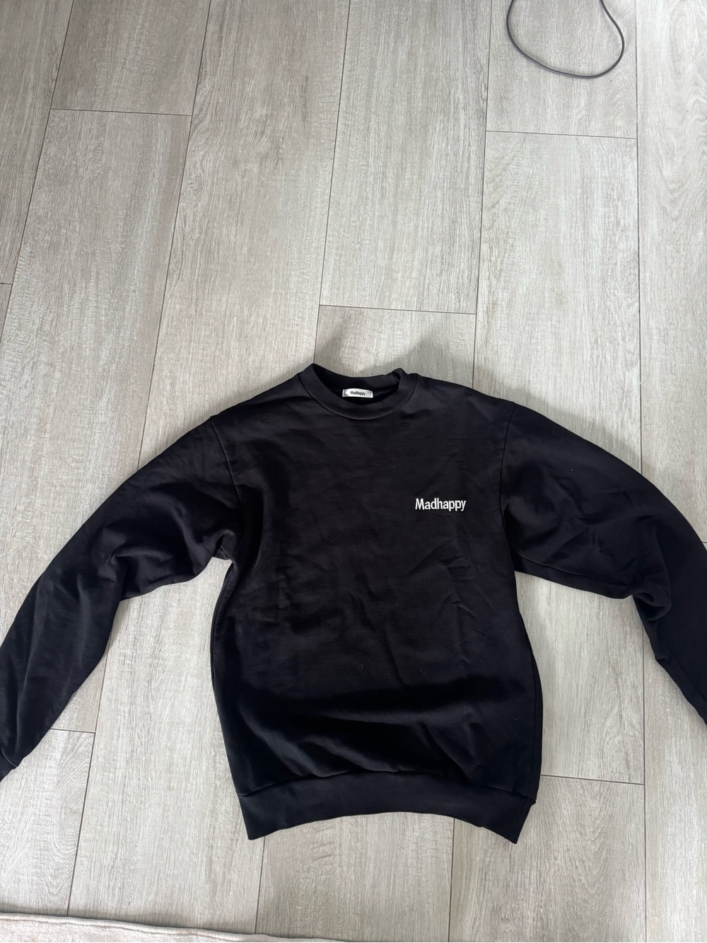 Madhappy Women’s Black Crewneck Sweater